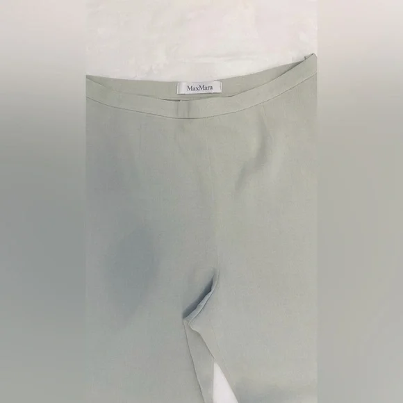 MaxMara Light Sage Pants  - MaxMara - Picture 2 of 5